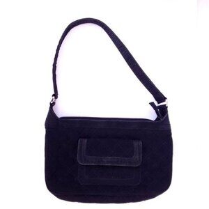 Vera Bradley Black Quilted Handbag Shoulder Bag